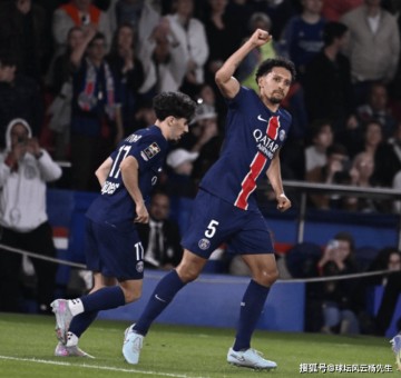 法甲收官战：巴黎圣日耳曼3-1逆转欧塞尔，荣耀加冕四连冠
